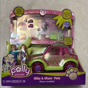 Vibrant Green and Pink Rare Toy Adventure Vehicle